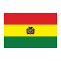 Flag of Bolivia Temporary Tattoo (1.5"x2")